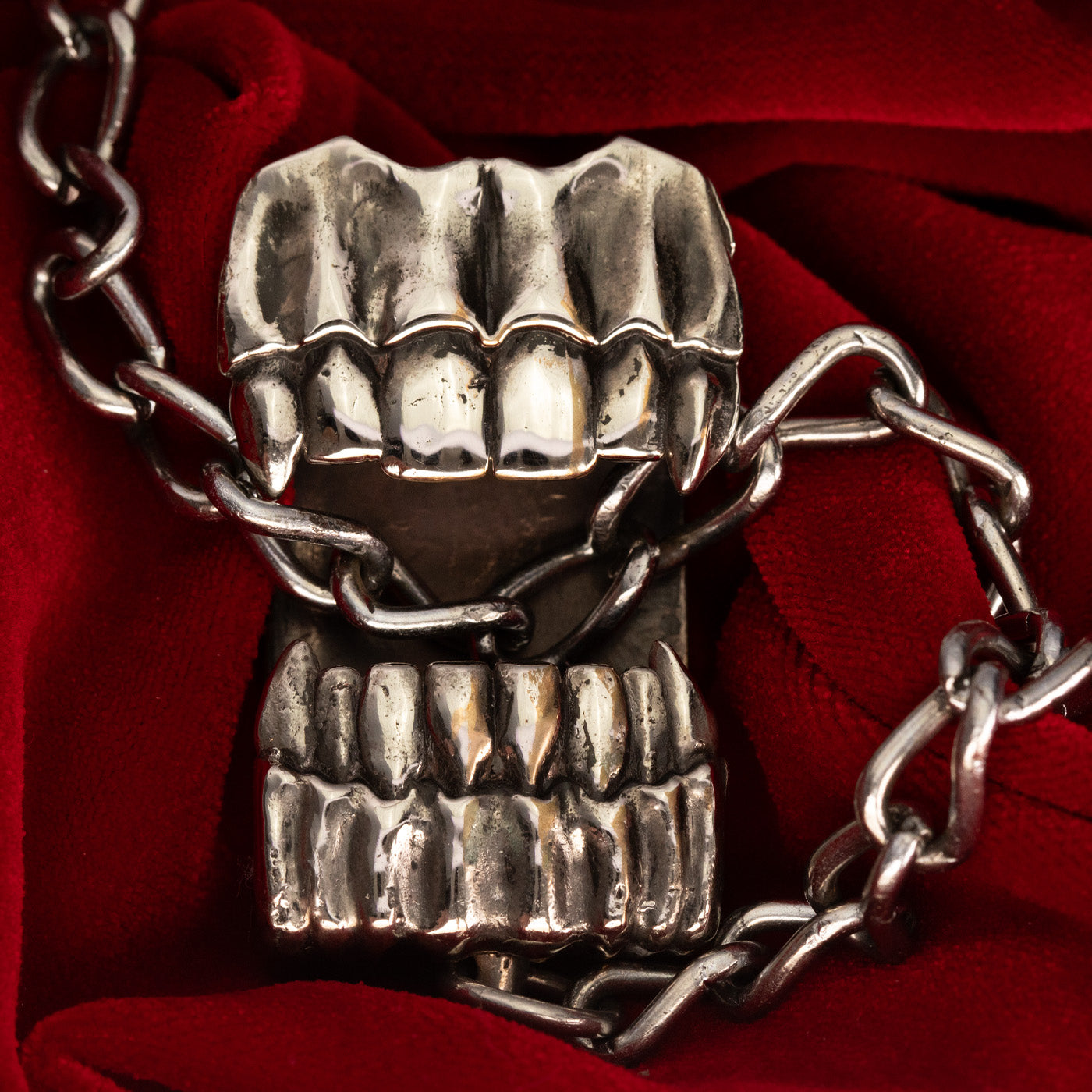 Teeth Wallet Chain Belt Loop